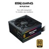 750W Power Supply, 80 Plus Gold Certified Non-Modular PSU with