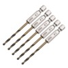 sourcing map High-Speed Steel Spiral Drill Bit 3 mm Diameter