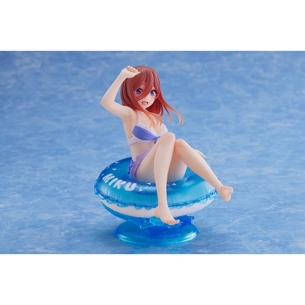 Taito The Quintessential Quintuplets: Miku Nakano Aqua Float Girls Figure