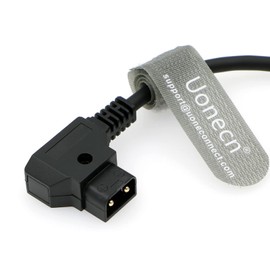 Uonecn Locking DC to D-Tap Power Cable for Video Devices PIX-E7 7 Touchscreen Display Hollyland Mars 400s
