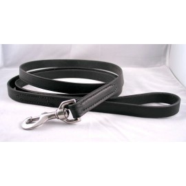 Beiler's Manufacturing 6 FT x 3/4"  Amish Made Leather Dog Leash Lead Brown or Black - Brown