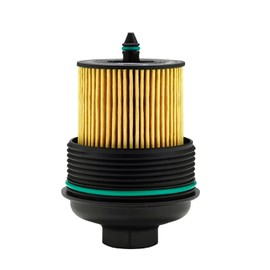 AMCC Oil Filter and Oil Filter Housing Cap Compatible with Buick Chevy GMC Polaris Ponitac Saturn - LaCrosse Regal Cavalier Cobalt Equinox HHR Malibu Terrain G6 Ion Sky Vue Replaces:12605565 PF458G