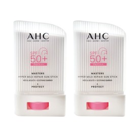 AHC 2025 AHC Latest Pink Calamine Sun Stick Hyper Mild Repair 22g, 2 pieces / 2025 AHC 최신상 핑크 칼라민 선스틱 하이퍼 마일드 리페어 22g, 2개