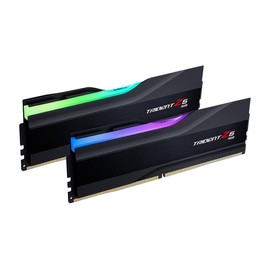 G.SKILL Trident Z5 RGB Series (Intel XMP 3.0) DDR5 RAM 32GB (2x16GB) 6800MT/s CL34-45-45-108 1.40V Desktop Computer Memory UDIMM - Matte Black (F5-6800J3445G16GX2-TZ5RK)