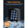 JUJIANG TKM-01 Touch Panel Wireless Gate Keypad with Outdoor Keypad