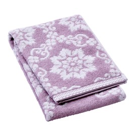 Nishikawa TT24103003 Imabari Face Towel, 13.4 x 31.5 inches (34 x 80 cm), Washable, 105% Cotton, Fluffy, Soft, Made in Japan, Lavender