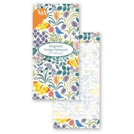 Museums and Galleries Spring Flowers & Butterflies Magnetic To-Do Pad