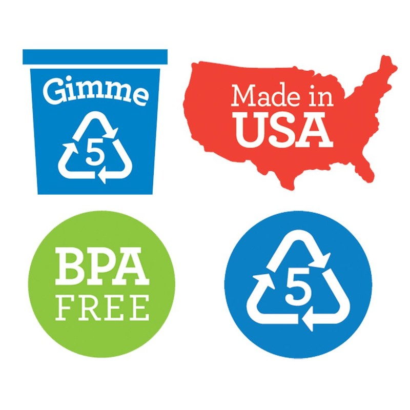 Preserve Measuring Cups Kitchen Supplies, 1 EA, Red