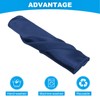 sourcing map 12pcs Cloth Napkins Navy Blue Satin Table Napkins