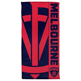 Melbourne Demons AFL Footy Beach Bath Towel