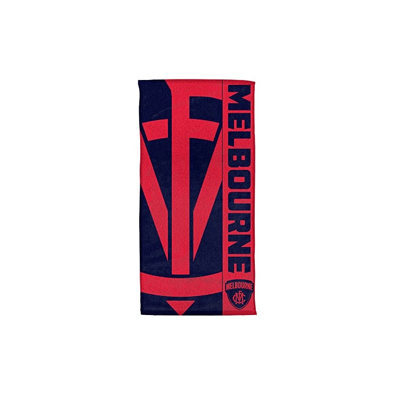Melbourne Demons AFL Footy Beach Bath Towel