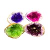 Quartz Geodes Dyed, Set of 4 | Each 4-5 cm