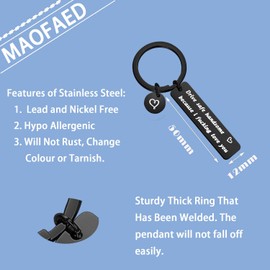 MAOFAED Drive Safe Keychain Driver Keychain New Driver Gift Sweet 16 Gift