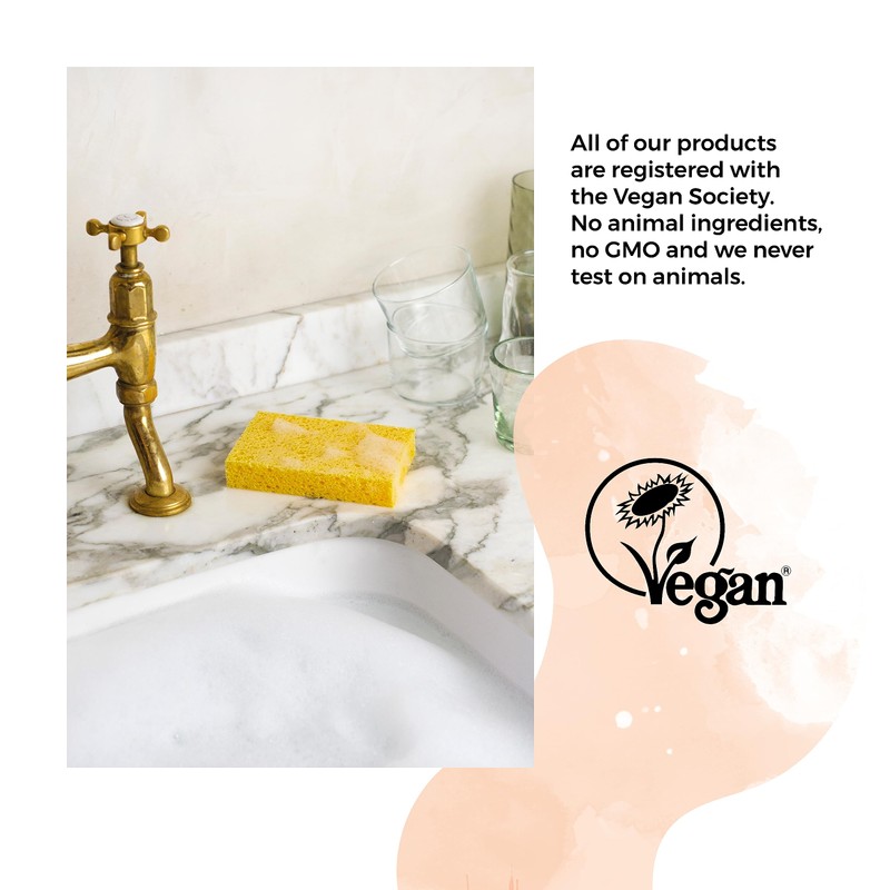 Wilton London Eco-Friendly Sponge - Plastic Free and Biodegradable -