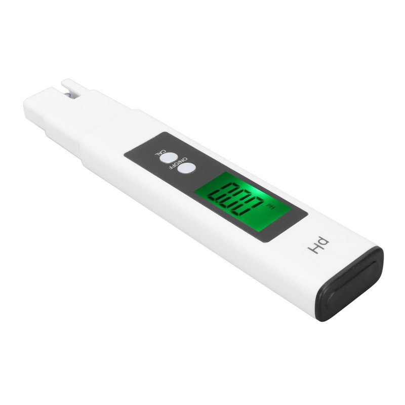Water PH Tester Accurate Detection Automatic Calibration Temperature Replenishment LED