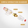 4-8 Gauge AWG in-line Fuse Holder with 60A AGU Fuses