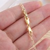 Bracelet Extender Gold Necklace Clasps and Closures 14K Gold Plated