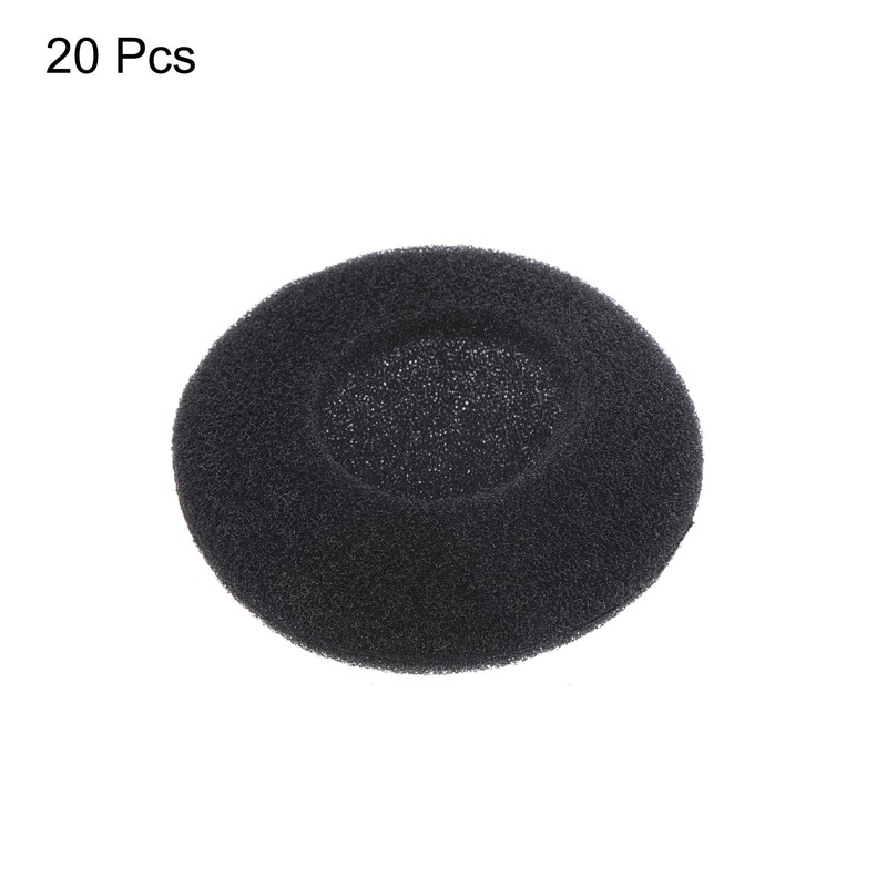 QUARKZMAN Replacement Foam Eartips Eartips Caps 3.5mm Earbud Eartips Black