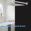 HarJue Shower Arm, Rain Shower Head Extension Extender, With Flange