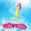 JOINBO 2 Pack Mermaid Pool Diving Toys with Shell Case