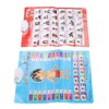 2pcs Chinese English Phonics Posters Multipurpose Fun Early Education Self