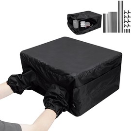JJC Dark Bag, Change Bag, Developing Darkroom, Double Layered Structure, Full Light Blocking, Frame Support, Removable, Extra Large Operation Space, Freedom to Work, Portable, Convenient, Simple, Dark