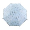 Mounteps Women's Folding Floral Sun Umbrella Portable UV Protection Ladies