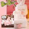 dilib Rabbit Usamimi Tissue Case Box Fluffy Cute Tissue Cover