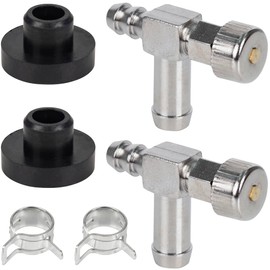 BlueStars 2 Packs 951-0171 751-0171 Fuel Shut Off Valve 735-0149 935-0149 Fuel Gas Tank Grommet - Compatible with MTD Troy Bilt Toro Craftsman Generator Lawn Mower Snowblower 33/64" Fuel Tank Hole