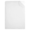 COMFORTNIGHTS, Flame Retardant Bed Linen Single Fitted Sheet (White), certified