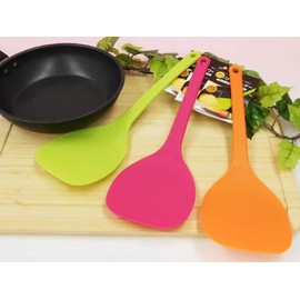 ワイドターナー フライ返し 幅約11cm グリーン H-2305G