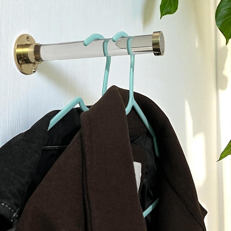 Morco Deco Wall Mounted Clothes Hook – Polished Brass Finish,