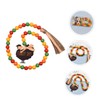 COHEALI Thanksgiving Wood Bead Garland Tassels for Home Decor Rustic