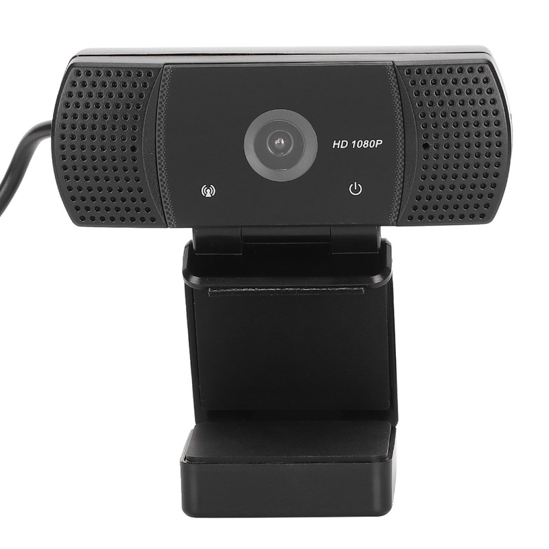 Webcam USB Computer HD BuiltIn Mike Desktop Video Call Conference