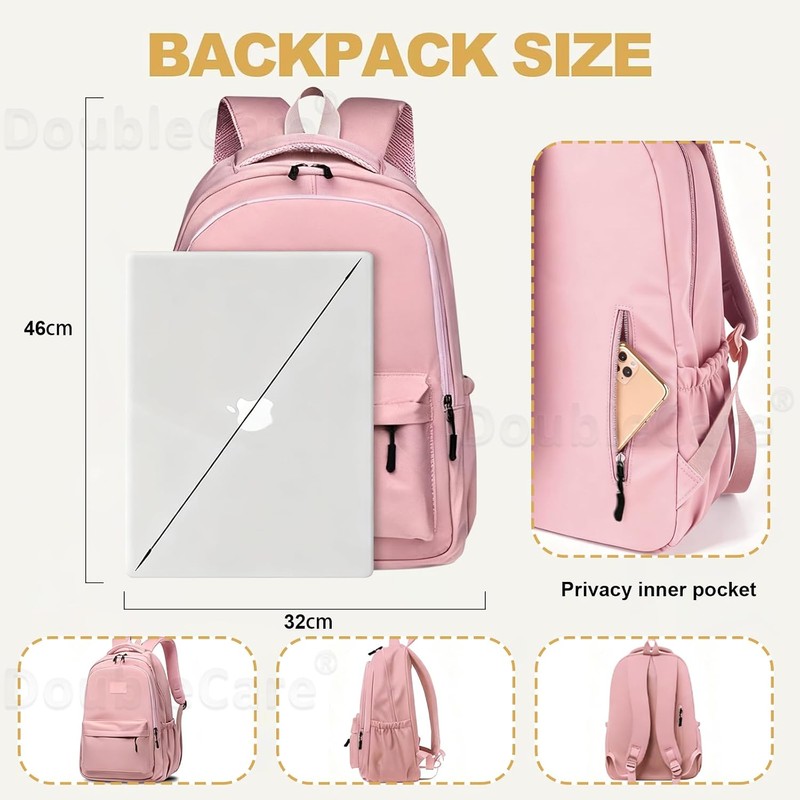 Mochilas para Hombre y Mujer,Mochila para Laptop,Impermeable Mochila