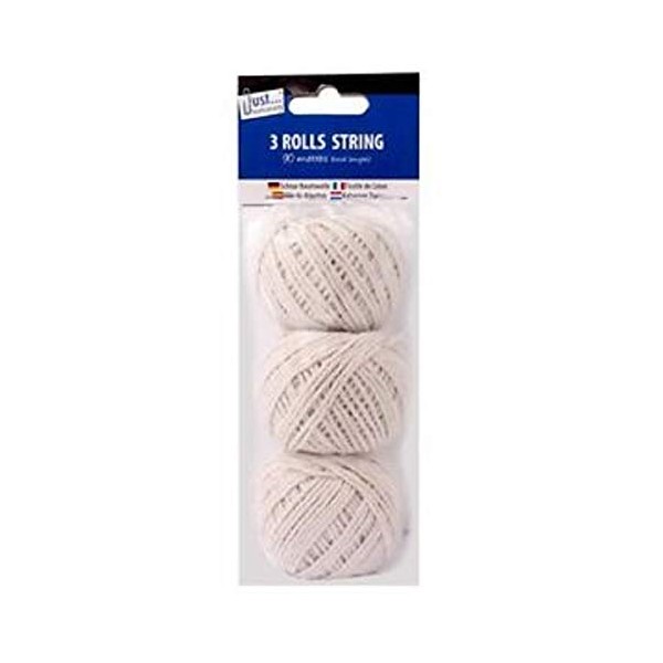 Tallon Just Stationery 90m String Ball (Pack of 3)