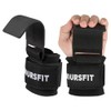 Weight Lifting Hooks (Pair), Heavy Duty Power Wrist Straps Hand