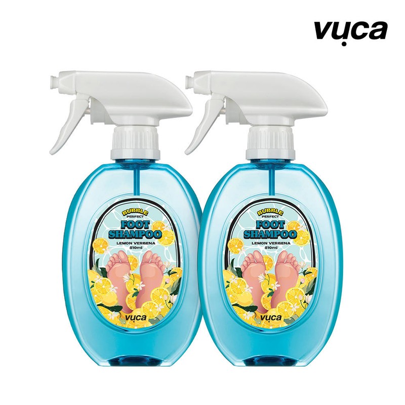 Vuka 뷰카 퍼펙트 버블 풋샴푸 레몬버베나향 510ml 2개외 모음전 [탈모샴푸