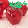 HEMOTON 8PCS Plastic Bobbing Apples Filled Bobbing Apple Containers Toy