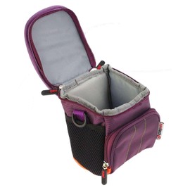 Navitech Purple Camera Shoulder Bag Compatible with Canon PowerShot SX740 Digital Camera