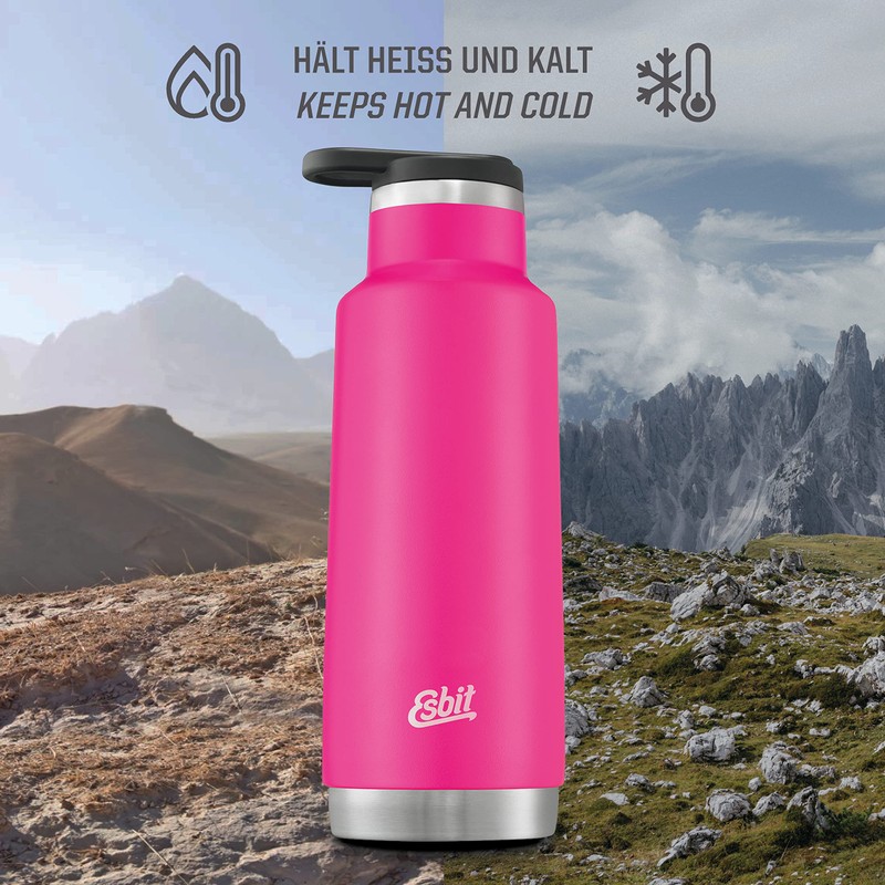 Esbit Pictor Vacuum Flask Stainless Steel 550 ml Pink with