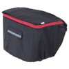 Kawasumi Seisakusho KW-250BK Bicycle Basket Cover, DX (Front Type), Black