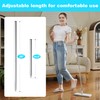 JOYMOOP Mop Handle Extension Rods, for Extending & Replacing Flat