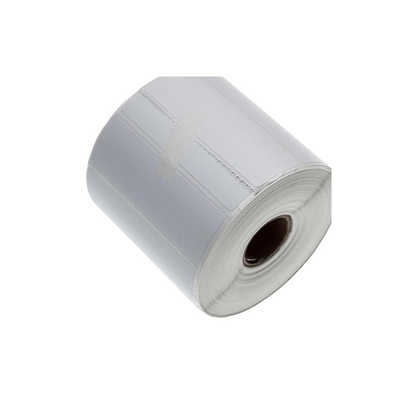 vhbw Thermal Label Roll 25.4mm x 76.2mm Compatible with Zebra