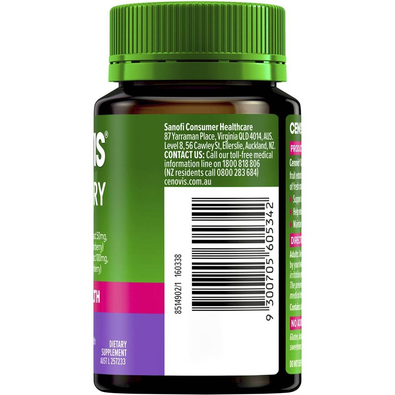 Cenovis Cranberry 30,000 30 Capsules