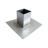 Pitch Pocket Roof Flashing in Heavy Duty Galvanized Steel -