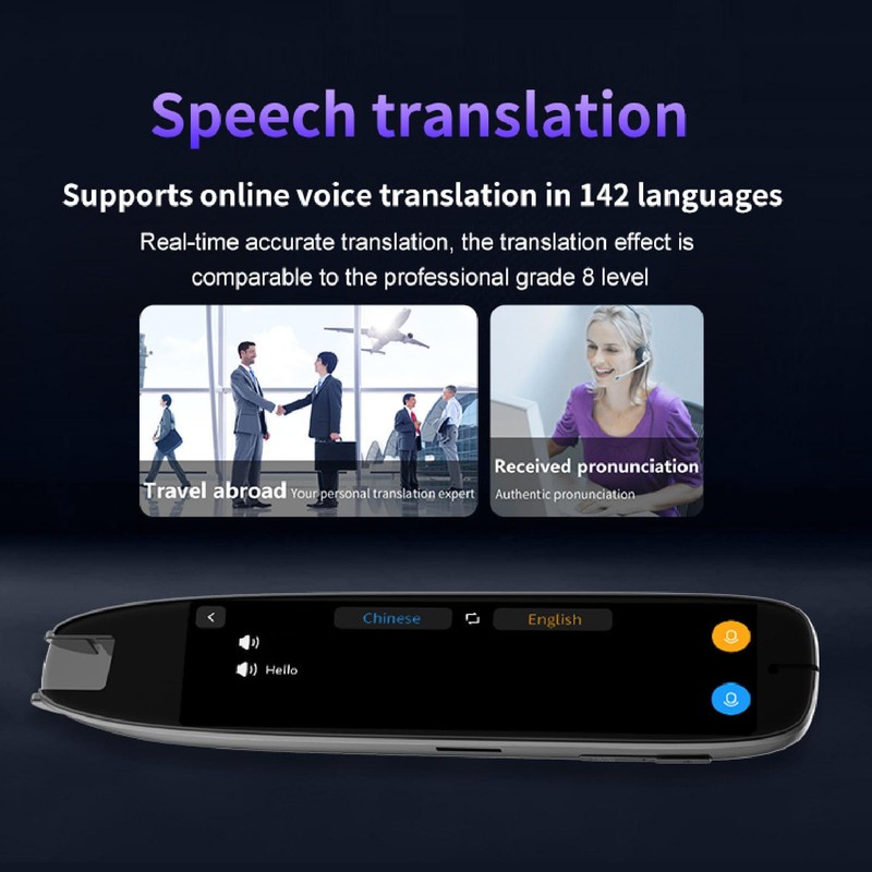 translation pen, online 142 languages 10 languages translation device offline