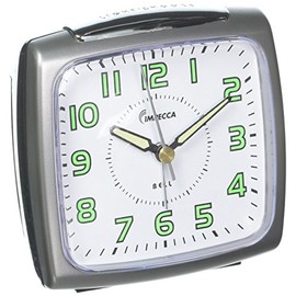 Impecca Extra Loud Alarm Clock with Luminous Hands and Snooze- Light Bell Alarm Clock