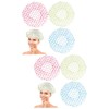 FOMIYES Sets Elastic Band Shower Caps for Women Bathing Cap