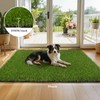 HEBE Artificial Grass Turf Rug 3'x5', Fake Grass Pee Pad